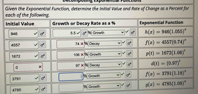 Decomposing Exponential Functions
4785