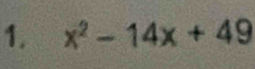 x^2-14x+49