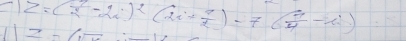 12=( 3/2 -2x)^2(2x+ 3/2 )-7( 3/4 -x)
|z-/_ 