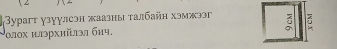 3yparт узуулсэн жаазны талбайн хэмжээг 
σлοх нлэрхнїν бηч.