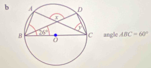 angle ABC=60°