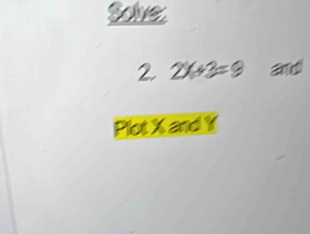 Save
2 and 
Plot X and