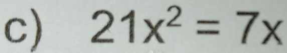 21x^2=7x