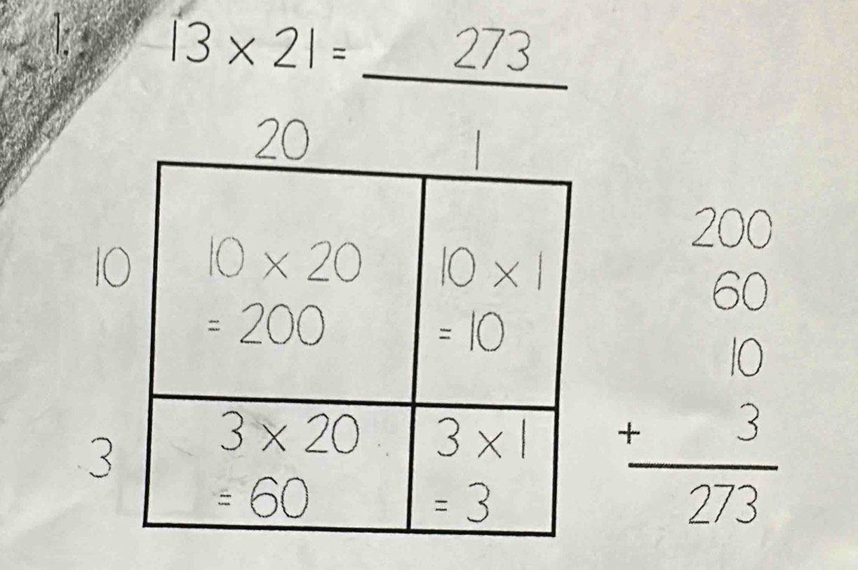 1:
13* 21= 273
_
1
3
beginarrayr beginarrayr beginarrayr -beginarrayr -15 -26endarray  1endarray  11 2 frac 2732endarray 