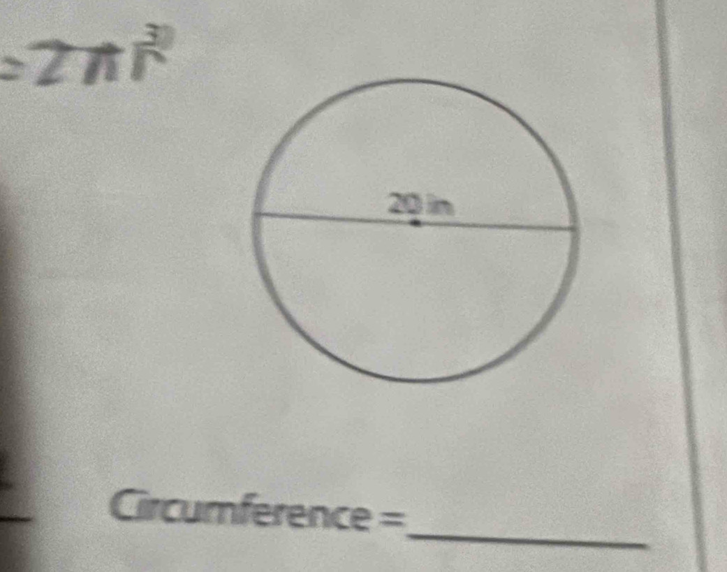 Circumference=