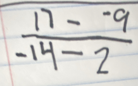 frac 17-^-9-14-2