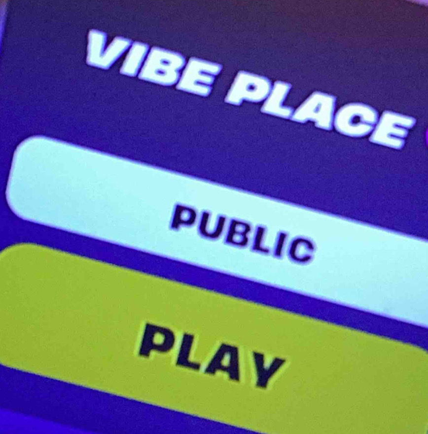 PLACE 
PUBLIC 
PLAY