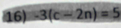 -3(c-2n)=5