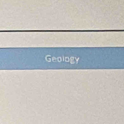 Geology