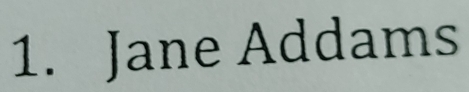 Jane Addams