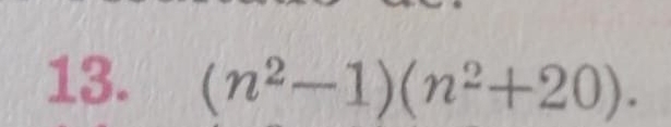 (n^2-1)(n^2+20).