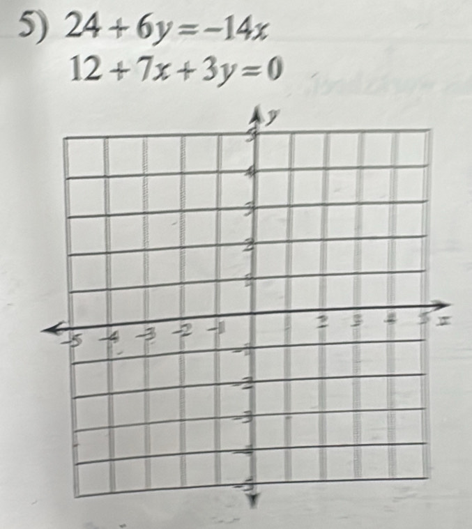 24+6y=-14x
12+7x+3y=0