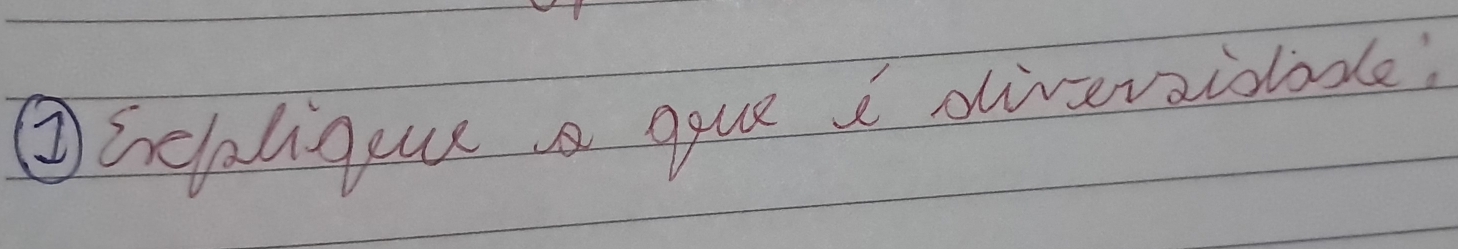 ③Gelalique a ggue diversioadle?