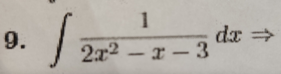 ∈t  1/2x^2-x-3 dx