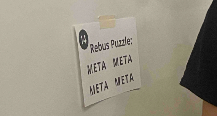 Solved: Rebus Puzzle: META META META META [Others]