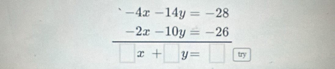 -4x-14y=-28
try