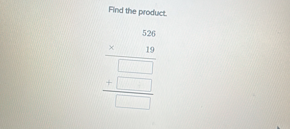 Find the product.
beginarrayr 89* frac 8 * 14 hline □  4encloselongdiv □ endarray