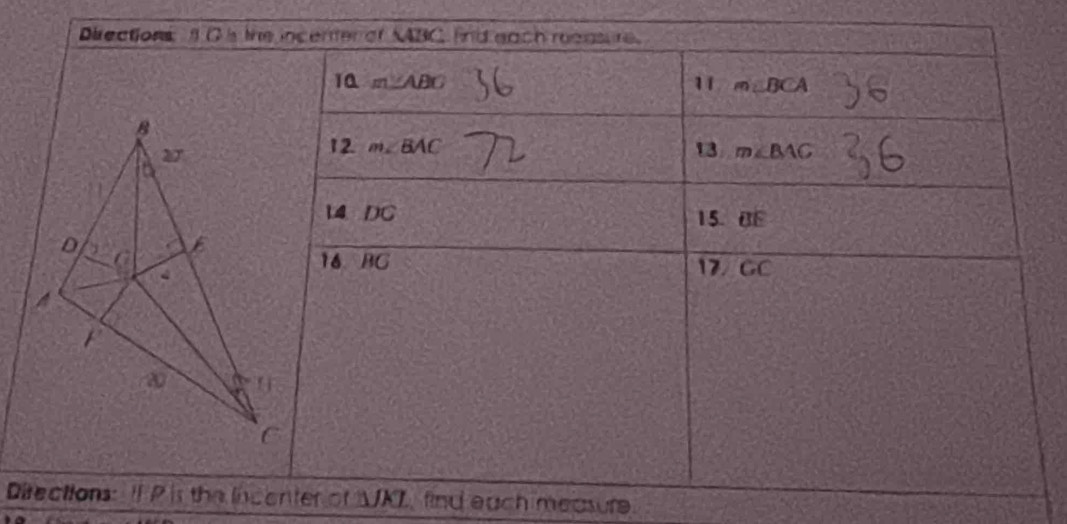 Di UKL, find each measure