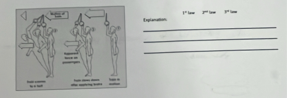 1^= law 2^(nd) Lawr 3° cos 
Explanation: 
_ 
_ 
_