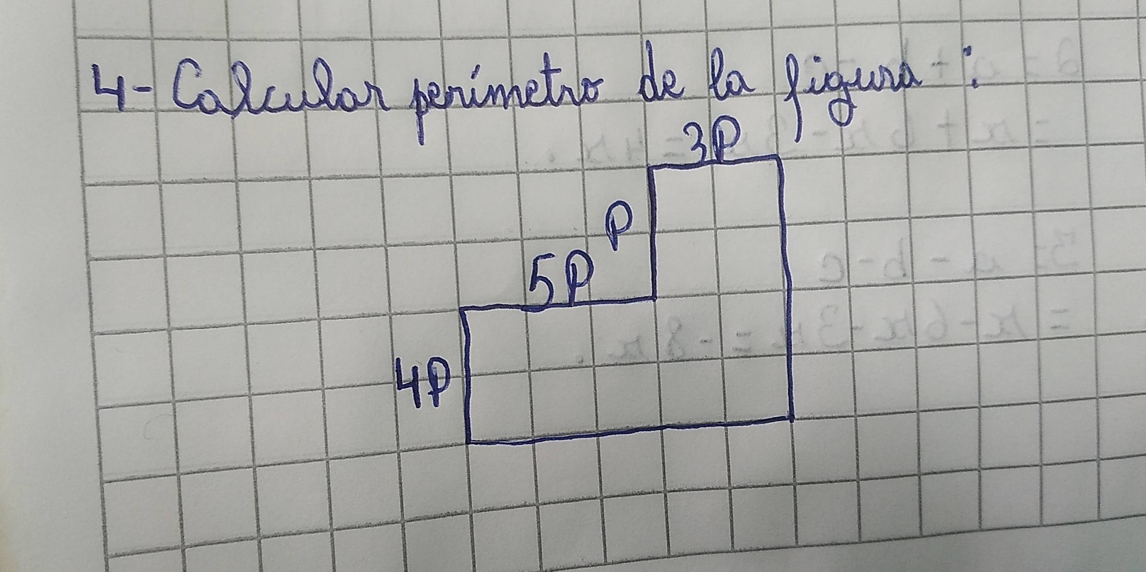 4- CaRu8on penimetur de Da pigund
3
5P