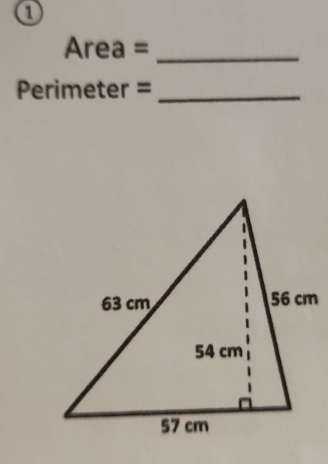 0 
_ Area=
Per imeter= _