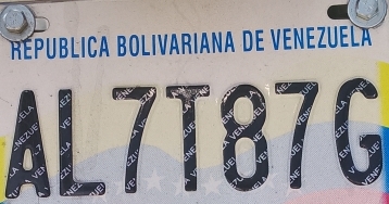 Républica Bolivariana de Venezuela 
AL7T87G