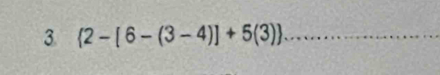 3  2-[6-(3-4)]+5(3)