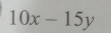 10x-15y