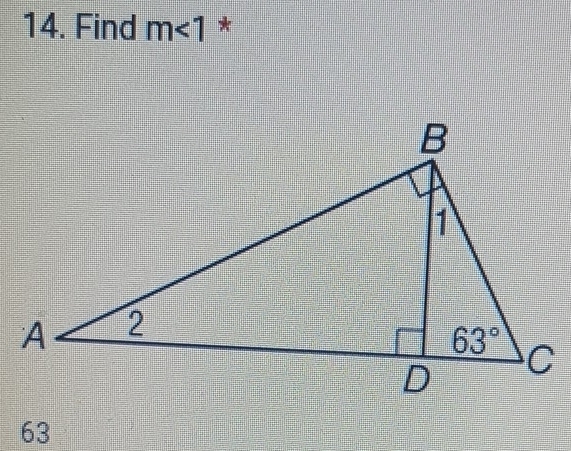 Find m<1</tex> *
63