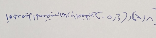 (-0,3), (lambda ,lambda )