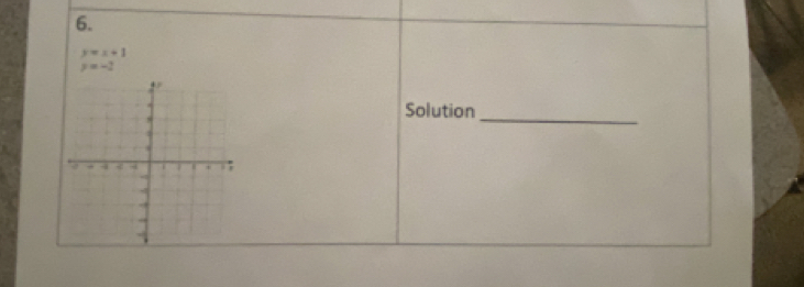 y=x+1
y=-2
Solution_