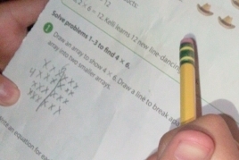 frac 2 uchy
2* 6=12 lli learns 12 new line-danc 
olve problems 1-3 to fin 4* 6
ray into two smaller arra 
Draw an array to sho 4, b i. Draw a line to break a 
é an equation for