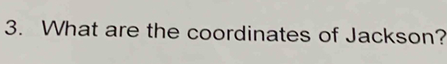 What are the coordinates of Jackson?