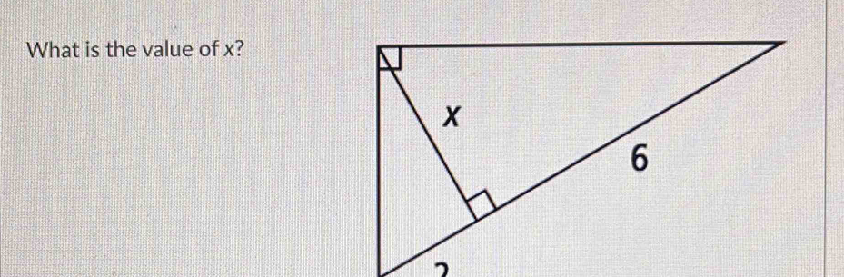 What is the value of x?