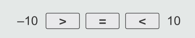 -10|
=
< 10</tex>