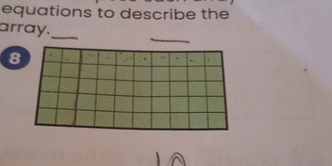 equations to describe the 
array._ 
8