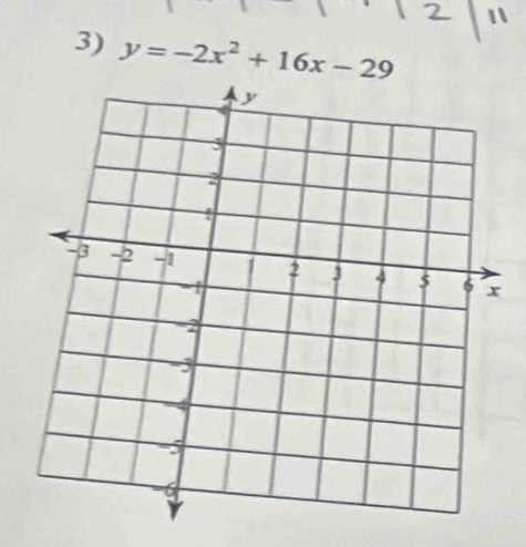 y=-2x^2+16x-29