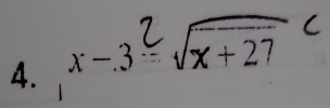 x−.3√x+27