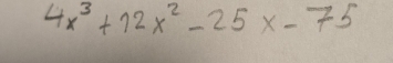 4x^3+72x^2-25x-75