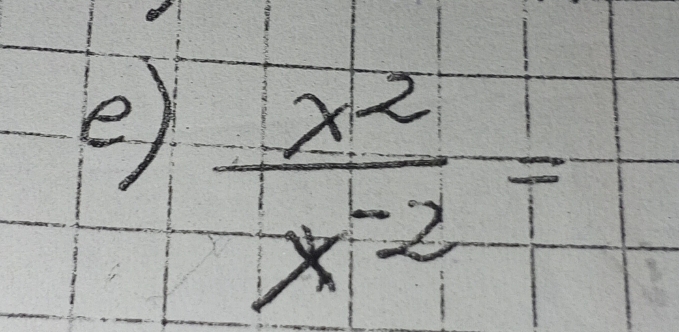  x^2/x^(-2) =