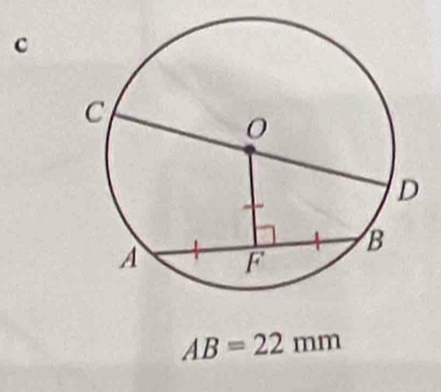 AB=22mm