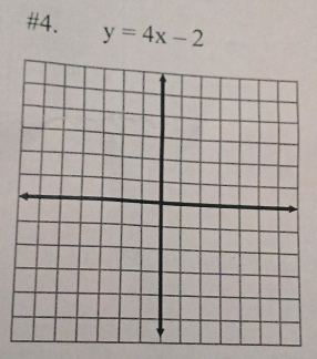 #4. y=4x-2