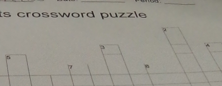 go. 
_ 
ts crossword puzzle 
?
3
A
5
7
B