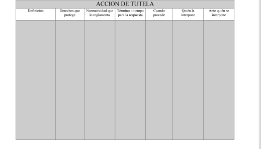 ACCION DE TUTELA