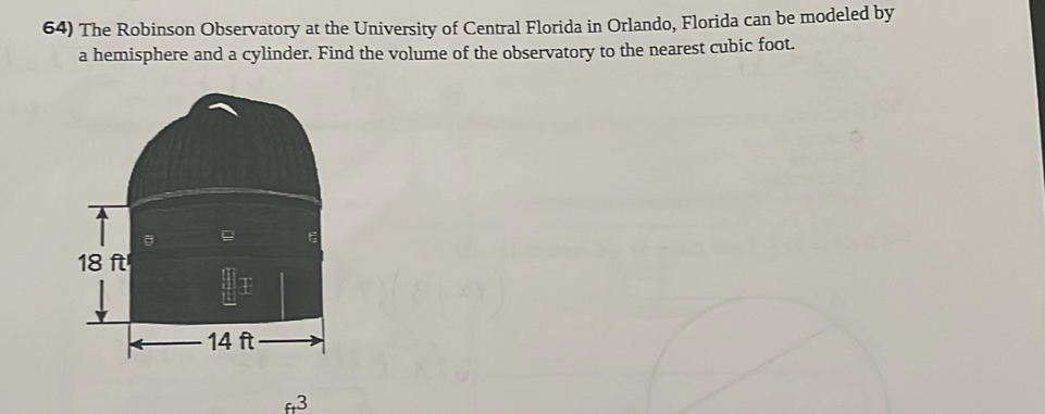Solved: The Robinson Observatory at the University of Central Florida ...