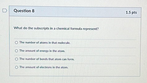 Question 8