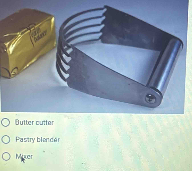 Pastry blendér 
Mixer