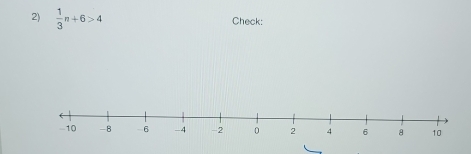  1/3 π +6>4 Check: