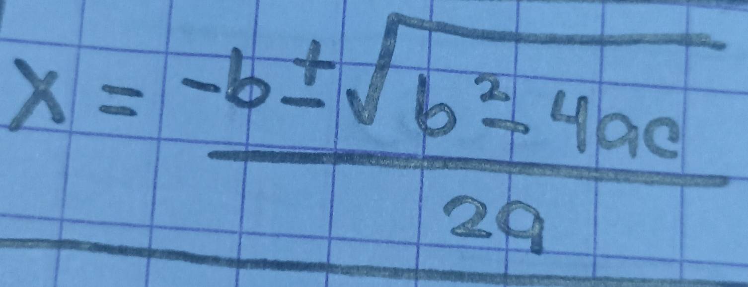 x= (-b± sqrt(b^2-4ac))/2a 
= 1/10 ^100