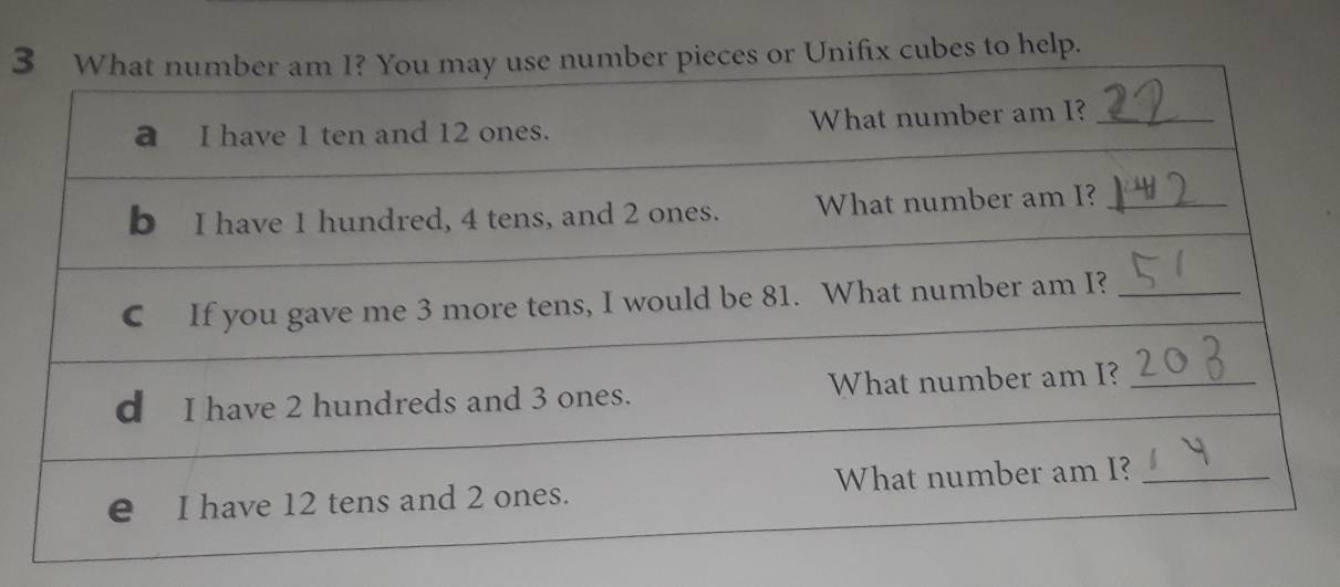 3 cubes to help.